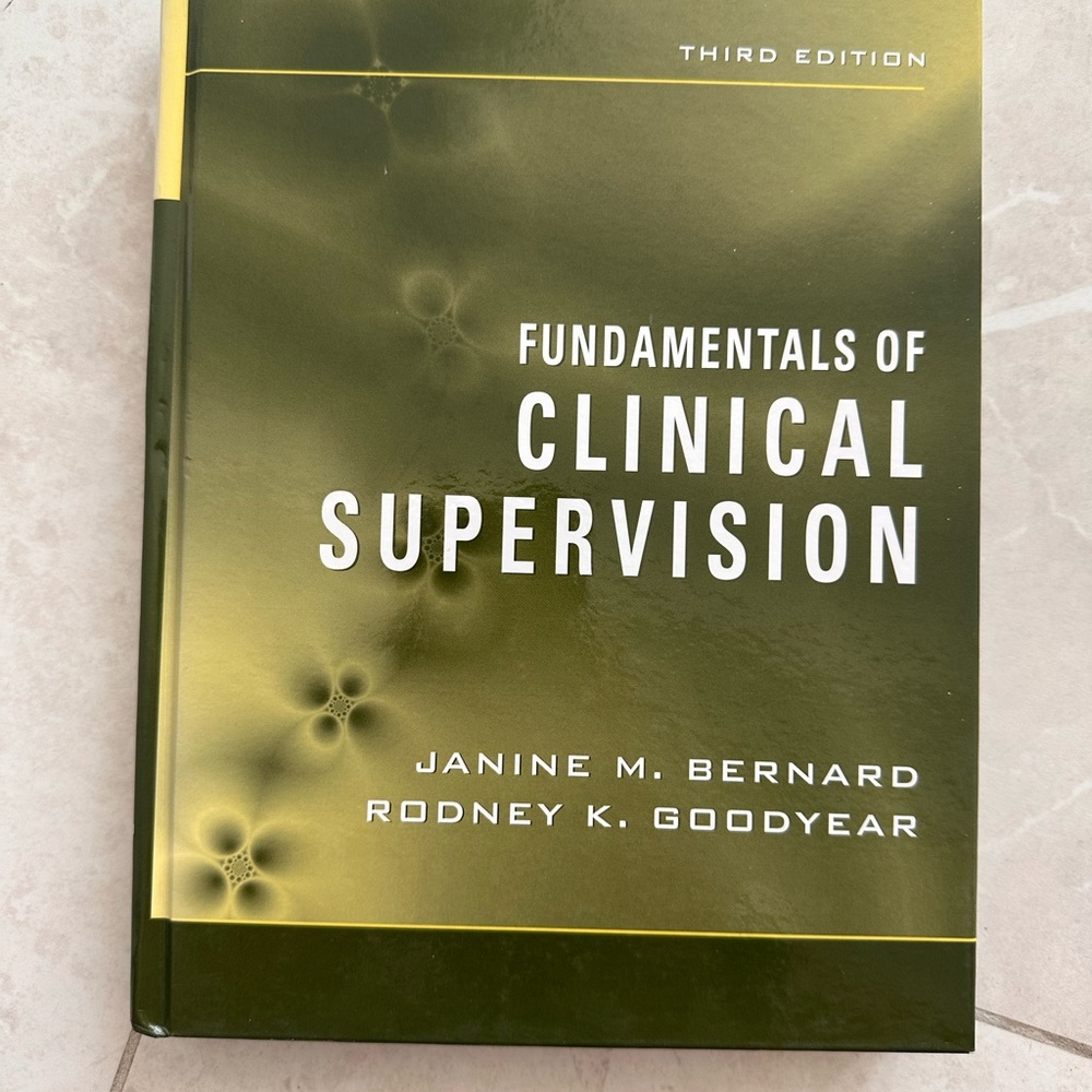 Fundamentals of Clinical Supervision,Third Edition